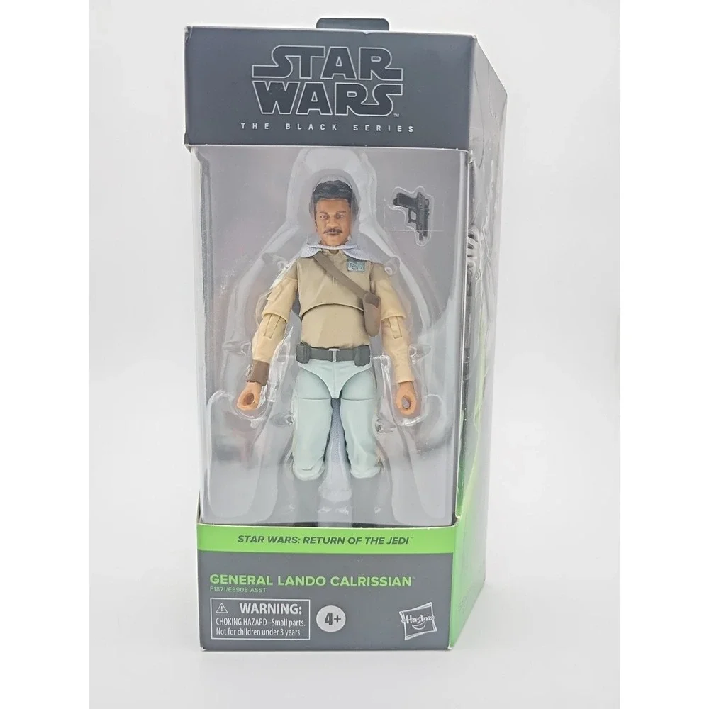 Star Wars General Lando Calrissian Figure Hasbro Black Series 6